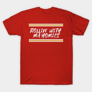 Rollin' With Mahomies - Patrick Mahomes Chiefs Inspired T-Shirt